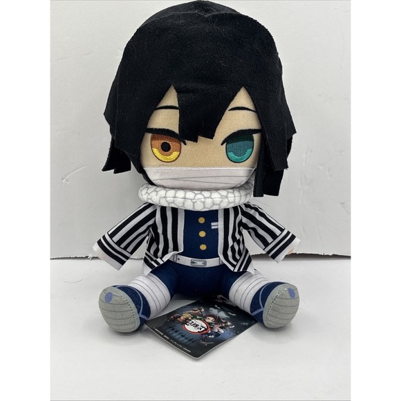 NWT Demon slayer Kimetsu no Yaiba Iguro Obanai Plush doll Big Stuffed Rare Japan - Picture 2 of 10